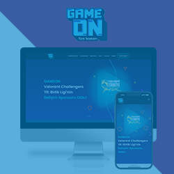 GAMEON Web Site Tasarımı